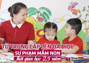 Cơ hội và triển vọng khi chọn học liên thông đại học sư phạm mầm non