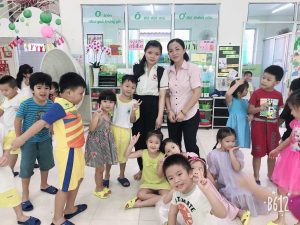 sinh viên ngành sư phạm mầm non