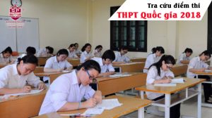 tra cứu điểm thi tốt nghiệp THPT năm 2018