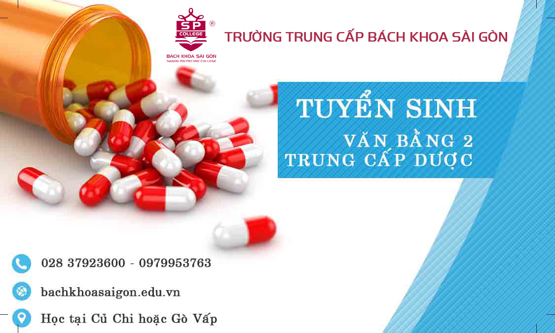 Địa chỉ đào tạo Văn bằng 2 Trung cấp Dược ở TPHCM ?