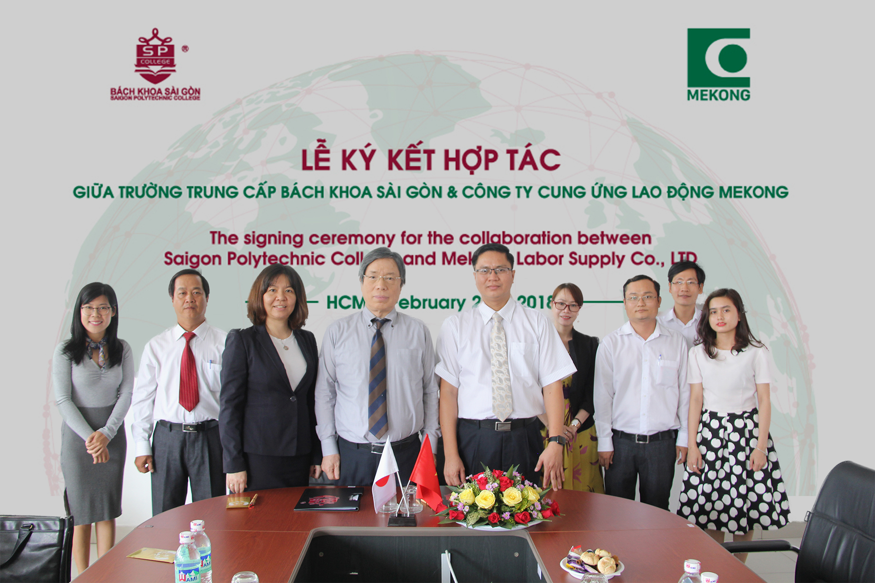 lễ ký kết hợp tác đào tạo