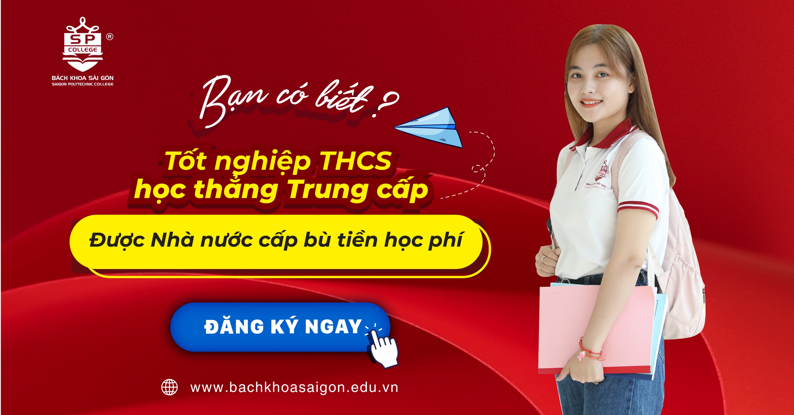 Học sinh tốt nghiệp THCS học Trung cấp được Nhà nước cấp bù tiền học phí