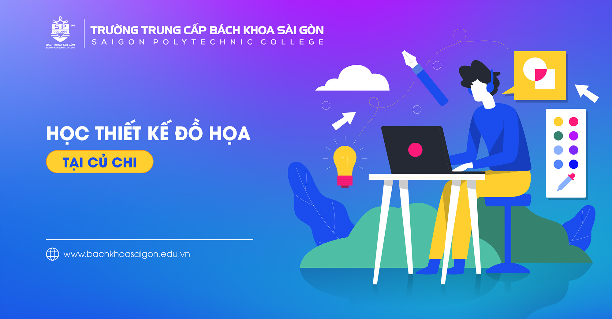 Học Thiết kế đồ họa tại Củ Chi