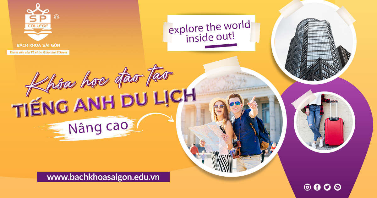 khóa học đào tạo tiếng anh du lịch