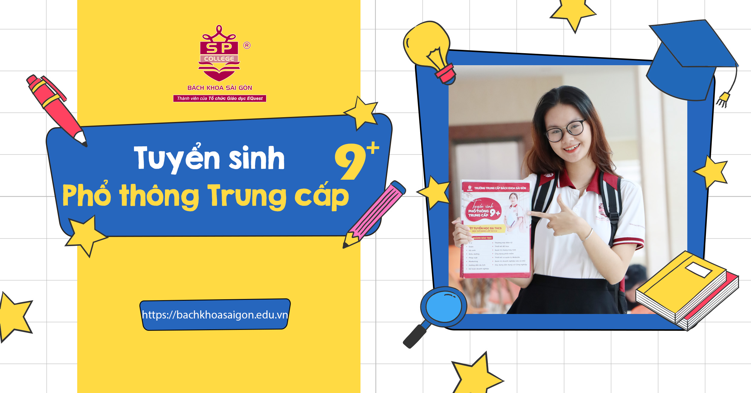 Trường Trung cấp Bách Khoa Sài Gòn tuyển sinh hơn 800 em học sinh tốt nghiệp THCS năm học 2022 – 2023