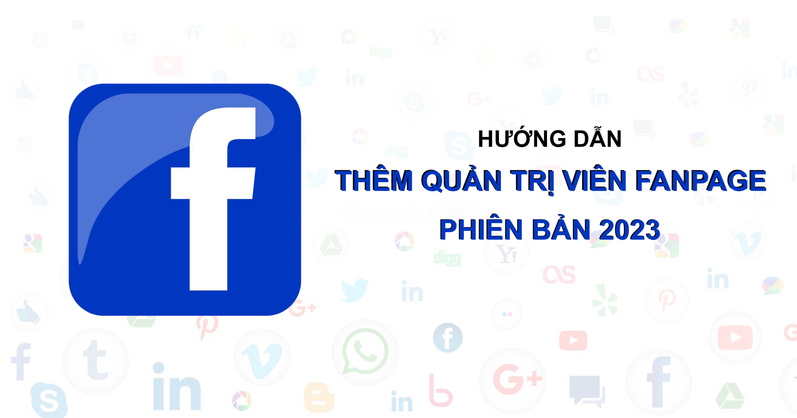 cách thêm quản trị viên cho fanpage