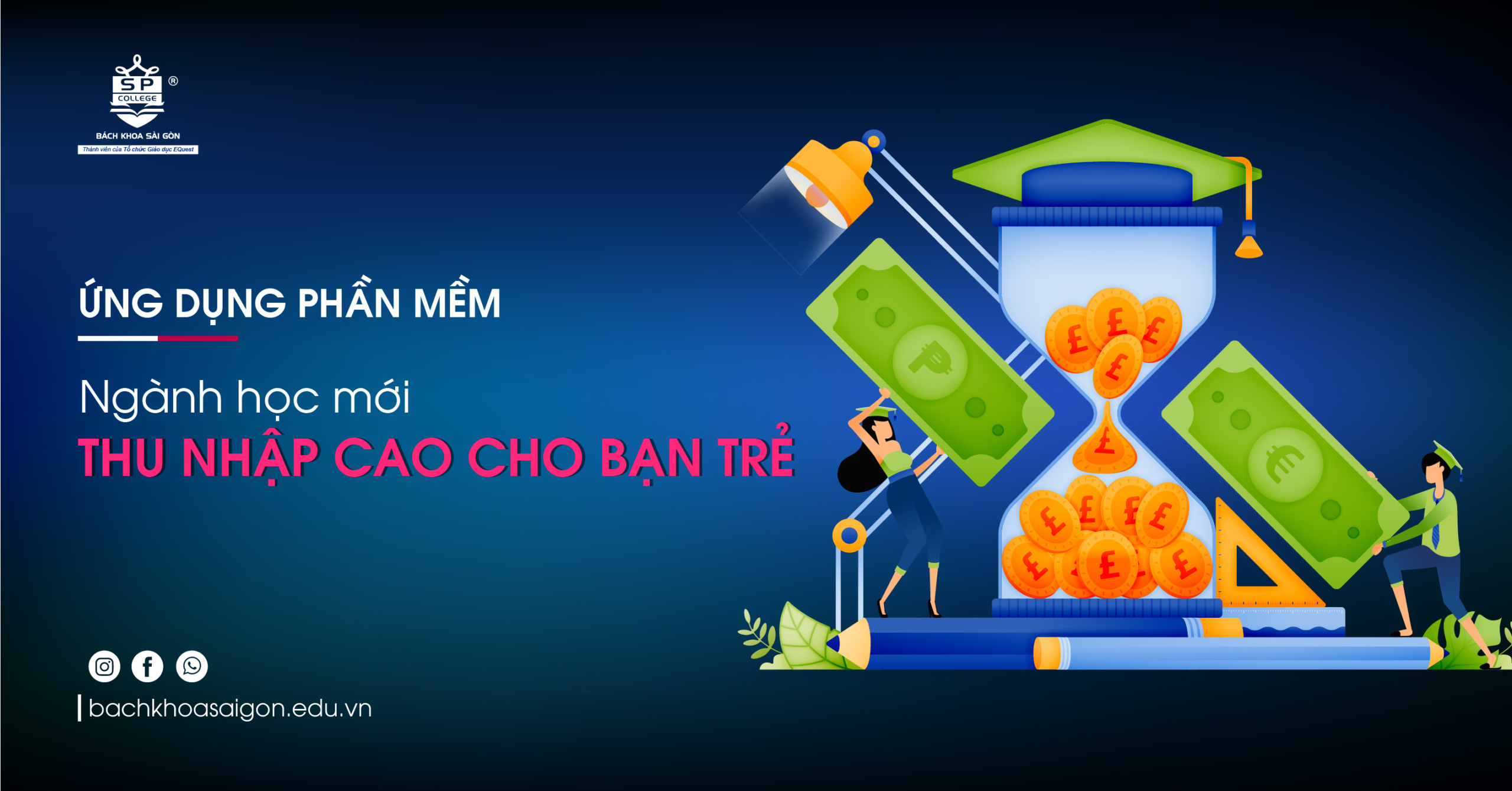 cntt ứng dụng phần mềm ngành học thu nhập cao cho bạn trẻ
