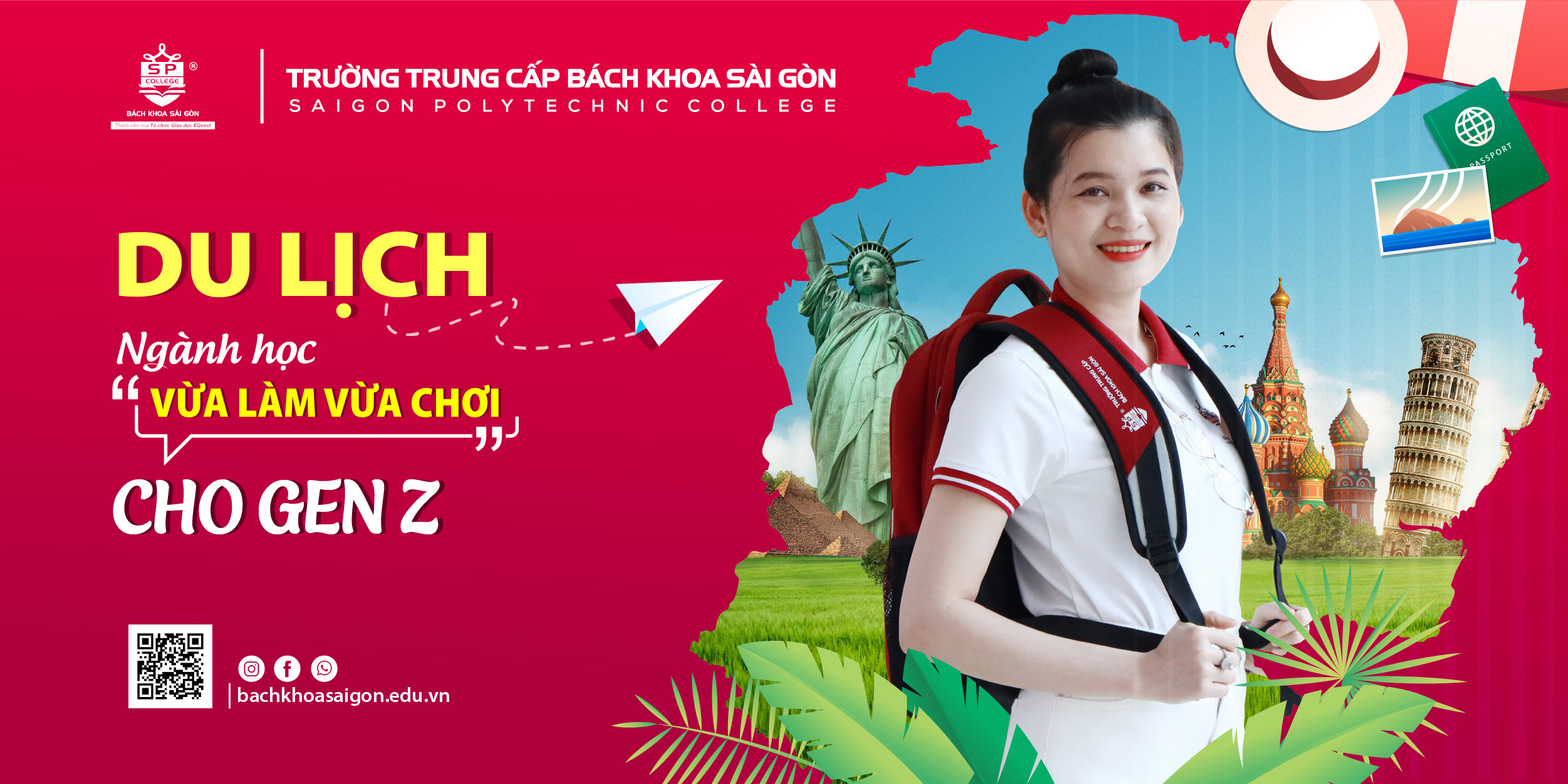 du lịch ngành học vừa làm vừa chơi dành cho gen z
