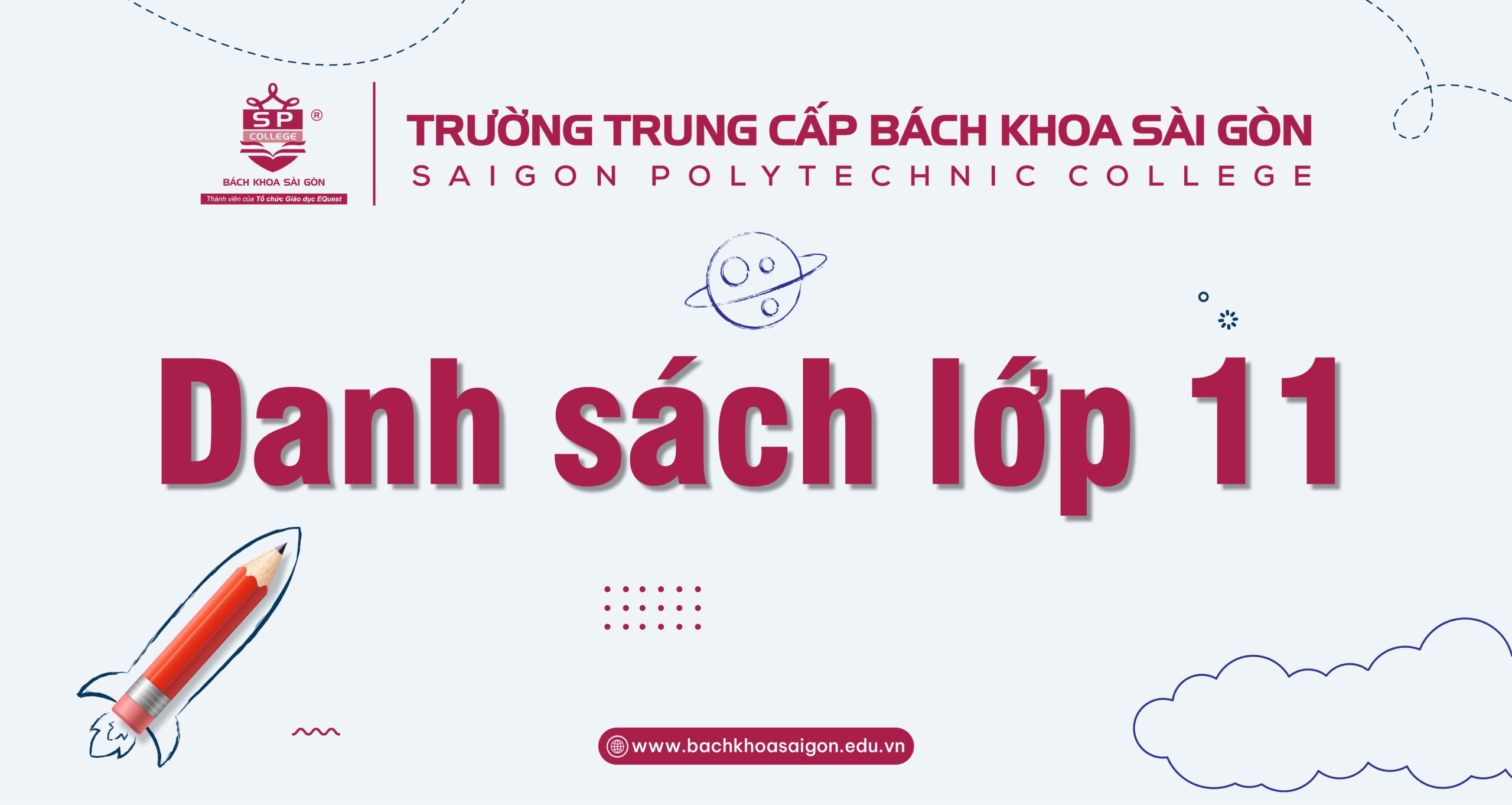 danh sách lớp 11