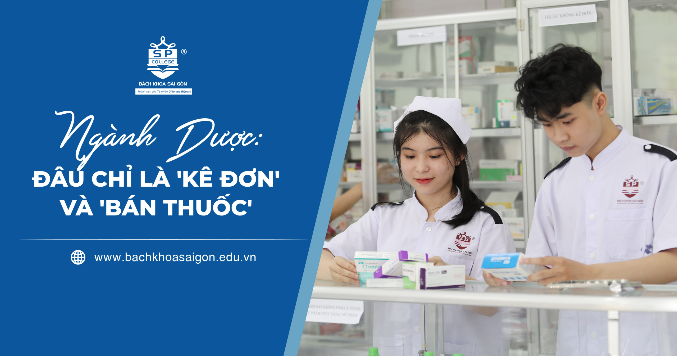 Ngành Dược đâu chỉ là kê đơn và bán thuốc