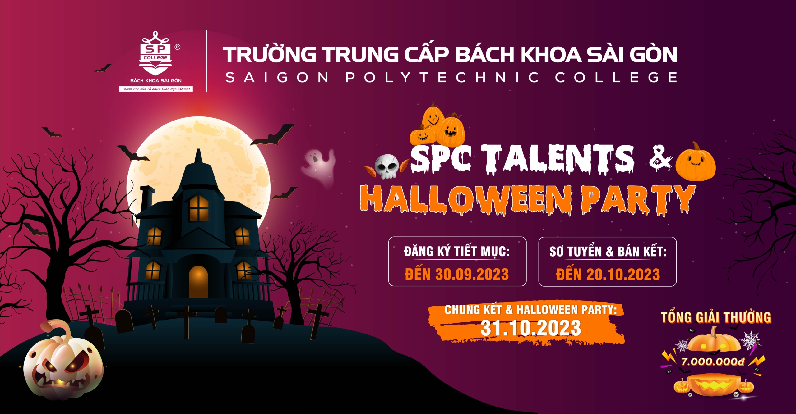 thông báo tổ chức sự kiện SPC tanlent