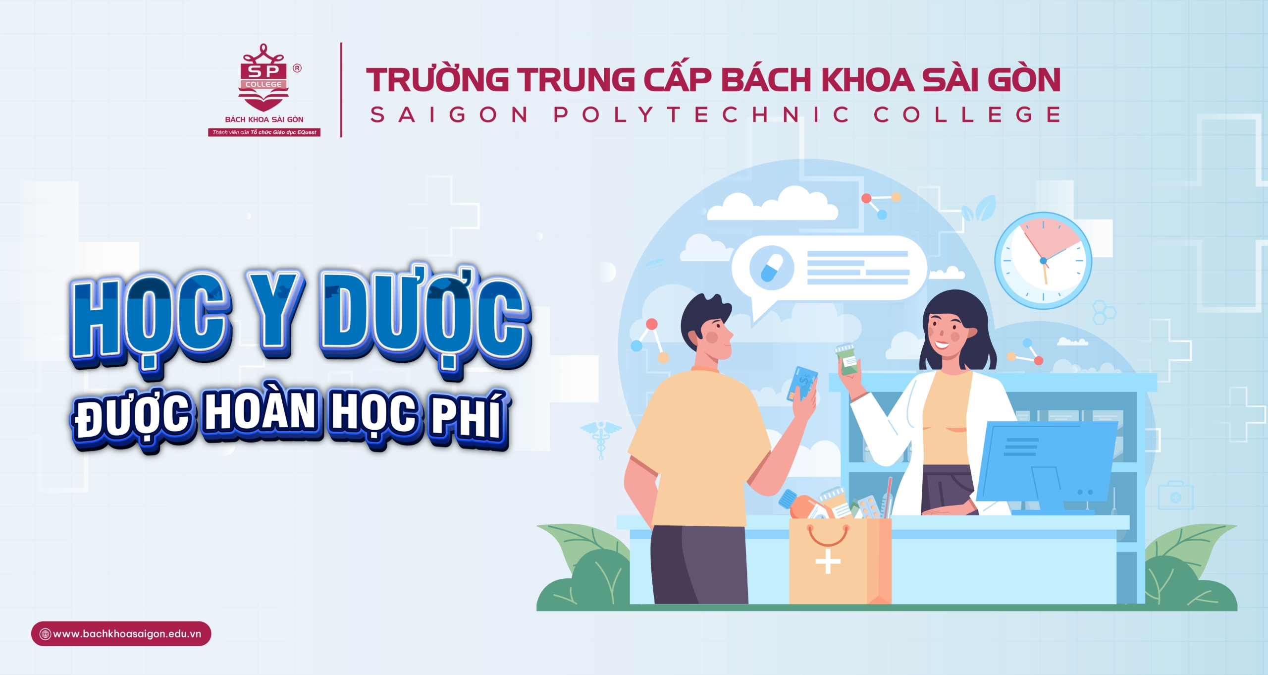 Học y dược được hoàn học phí