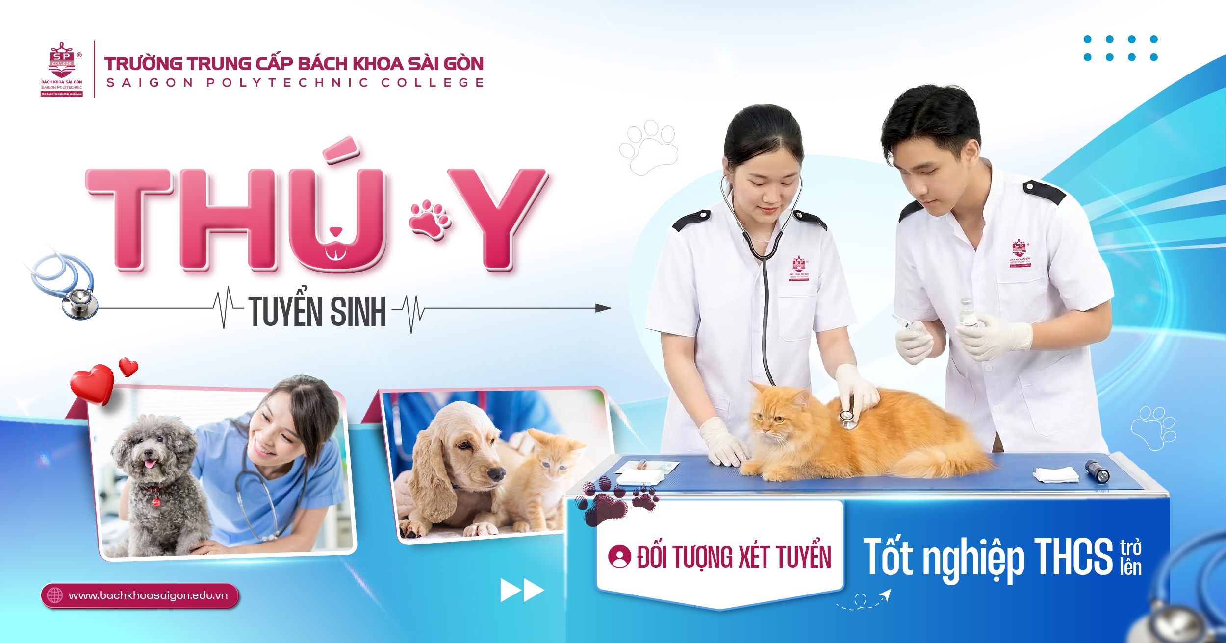 tuyển sinh trung cấp ngành thú y